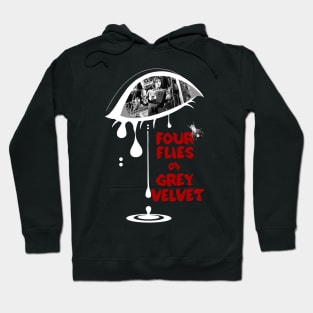 Four Flies On Grey Velvet Inspired Design Hoodie